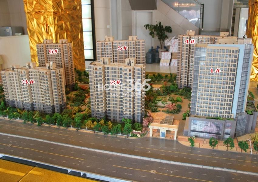 逸景湾香溢紫郡售楼处沙盘图-昆山365地产家居网
