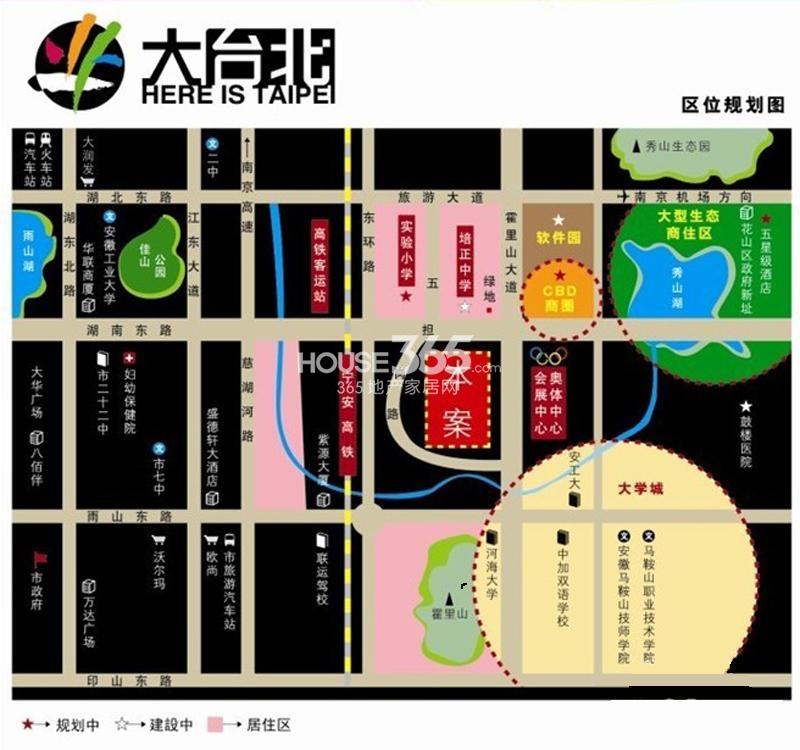 大台北交通图