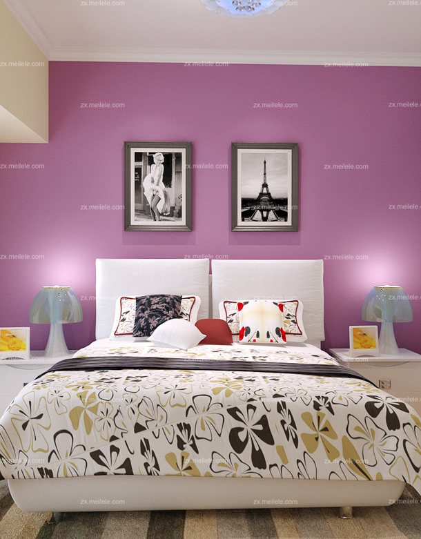 欧式卧室壁纸装修效果图 打造最温馨时尚的卧室