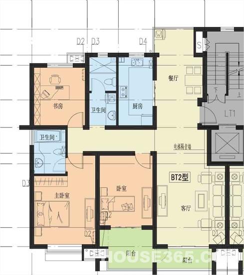 中广推荐 南大和园新空毛坯3房 学区房 黄金楼层 诚心出售